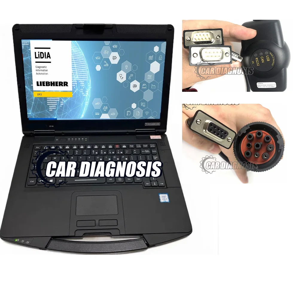 Heavy Equipment Diagnostic Software - Heavy Duty Construction Equipment Excavator Lidia