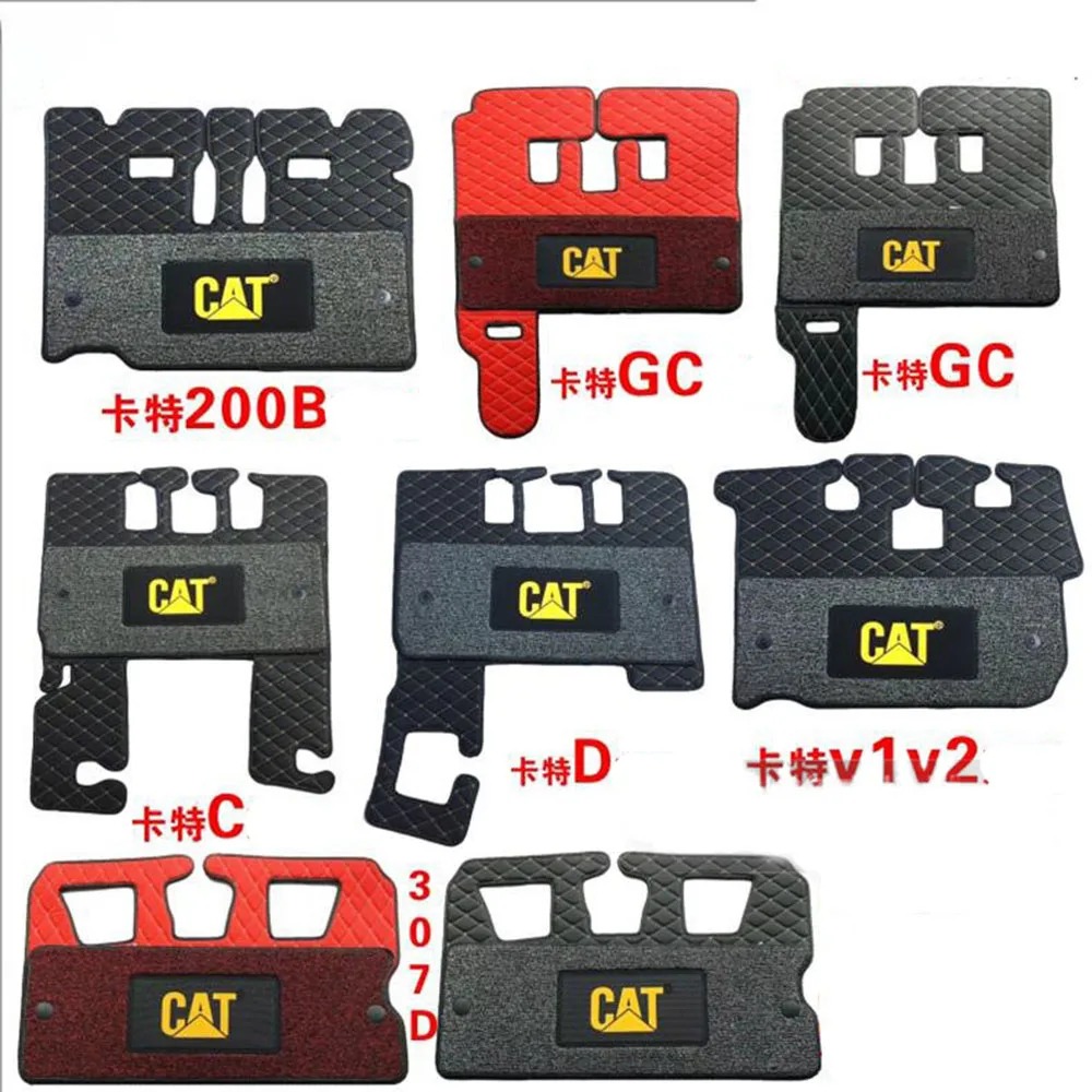 Heavy Equipment Caterpillar - Excavator Cab Floor Mat For Caterpillar