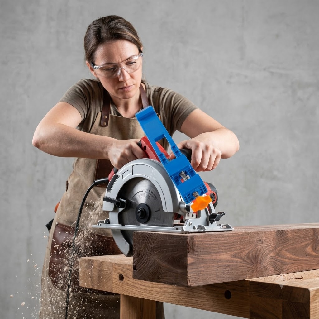 Heavy Equipment Guide - Durable ABS Electric Circular Saw, Heavy