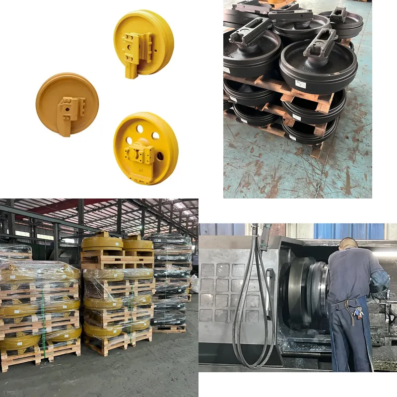 Heavy Equipment Guide - High Performance Idler Guide Wheel for