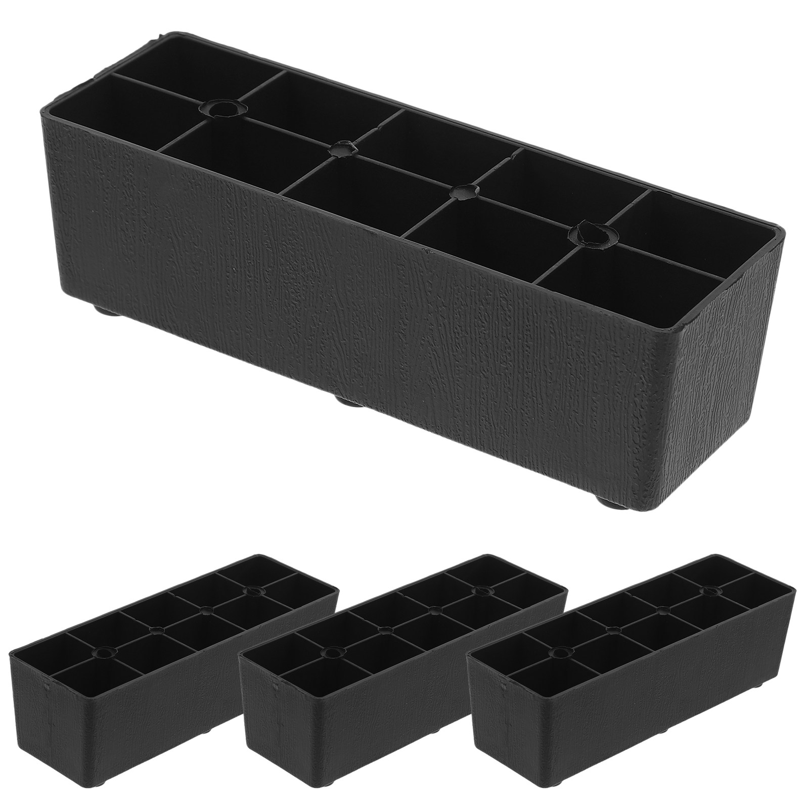 4Pcs Plastic Bed Risers Heavy  - Heavy Equipment Washing ulasan dan harga