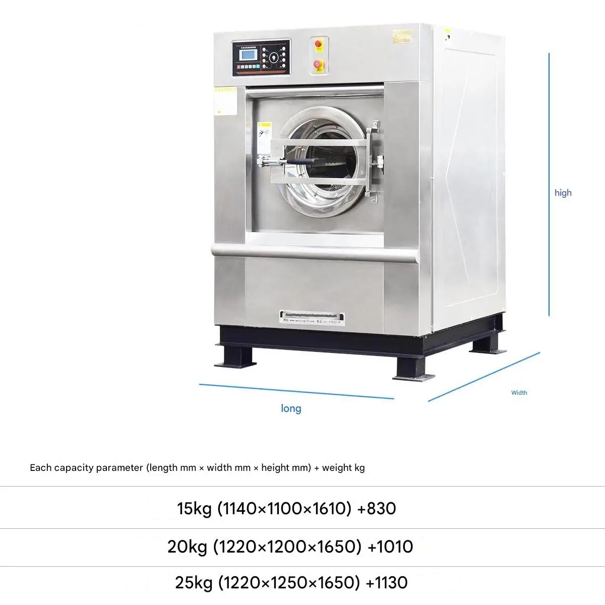 Heavy 100KG Industrial Washer  - Heavy Equipment Washing ulasan dan harga
