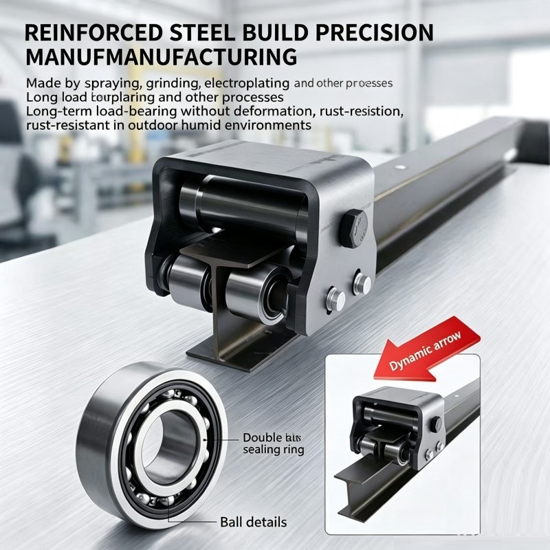 Heavy I-beam Track Trolley Rol - Heavy Equipment Guide ulasan dan harga