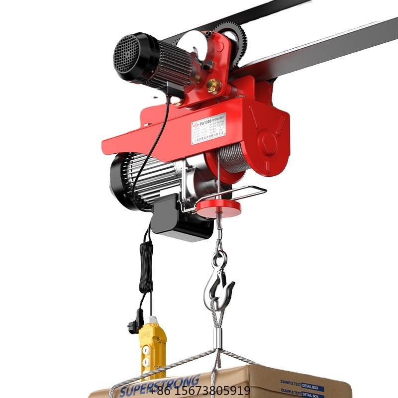 HUGO 200KG-1000KG  Mini Runnin - Electric Chain Hoist ulasan dan harga