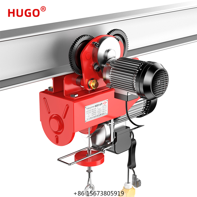 HUGO 200KG-1000KG  Mini Runnin - Electric Chain Hoist ulasan dan harga
