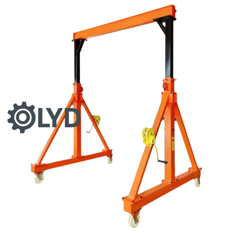 Mobile Gantry Crane Small Gant - Electric Chain Hoist ulasan dan harga
